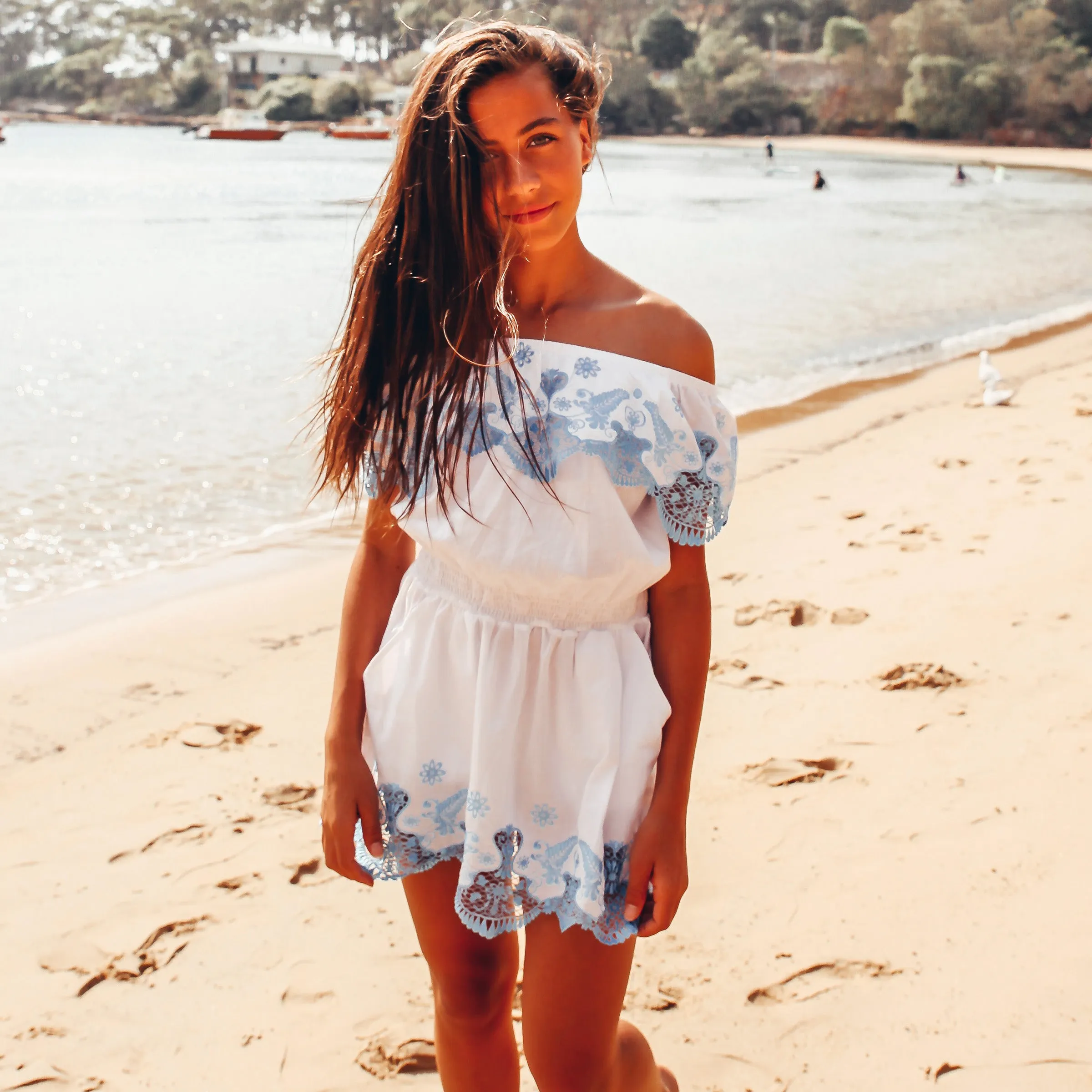 1118 Beach Boho Beach  Dress
