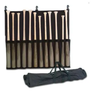 12 Bat Fence/Carry Bag - Black