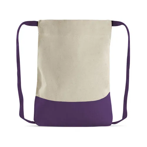 12 oz Cotton Canvas Sport Backpack - Blank