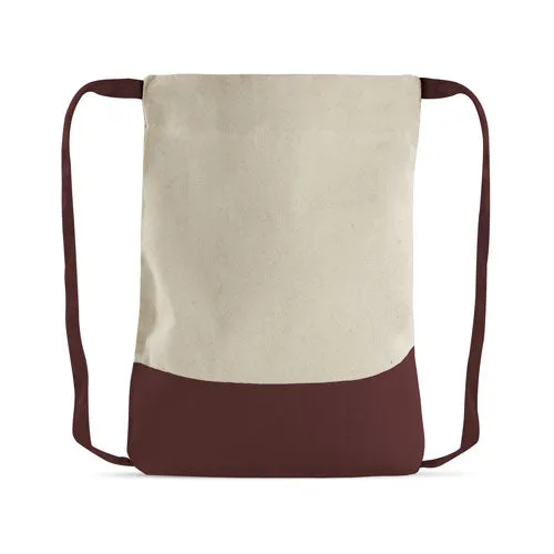 12 oz Cotton Canvas Sport Backpack - Blank