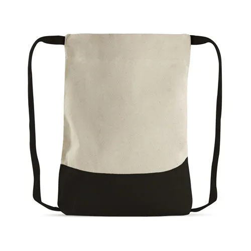 12 oz Cotton Canvas Sport Backpack - Blank