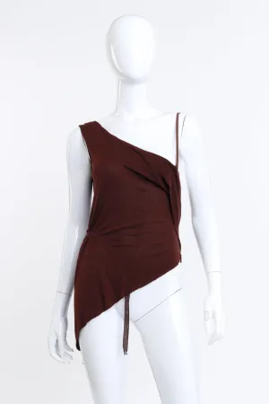 1998 S/S Asymmetric Tie Top