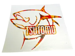 Ahi Logo 6" Sticker: Madam Pele