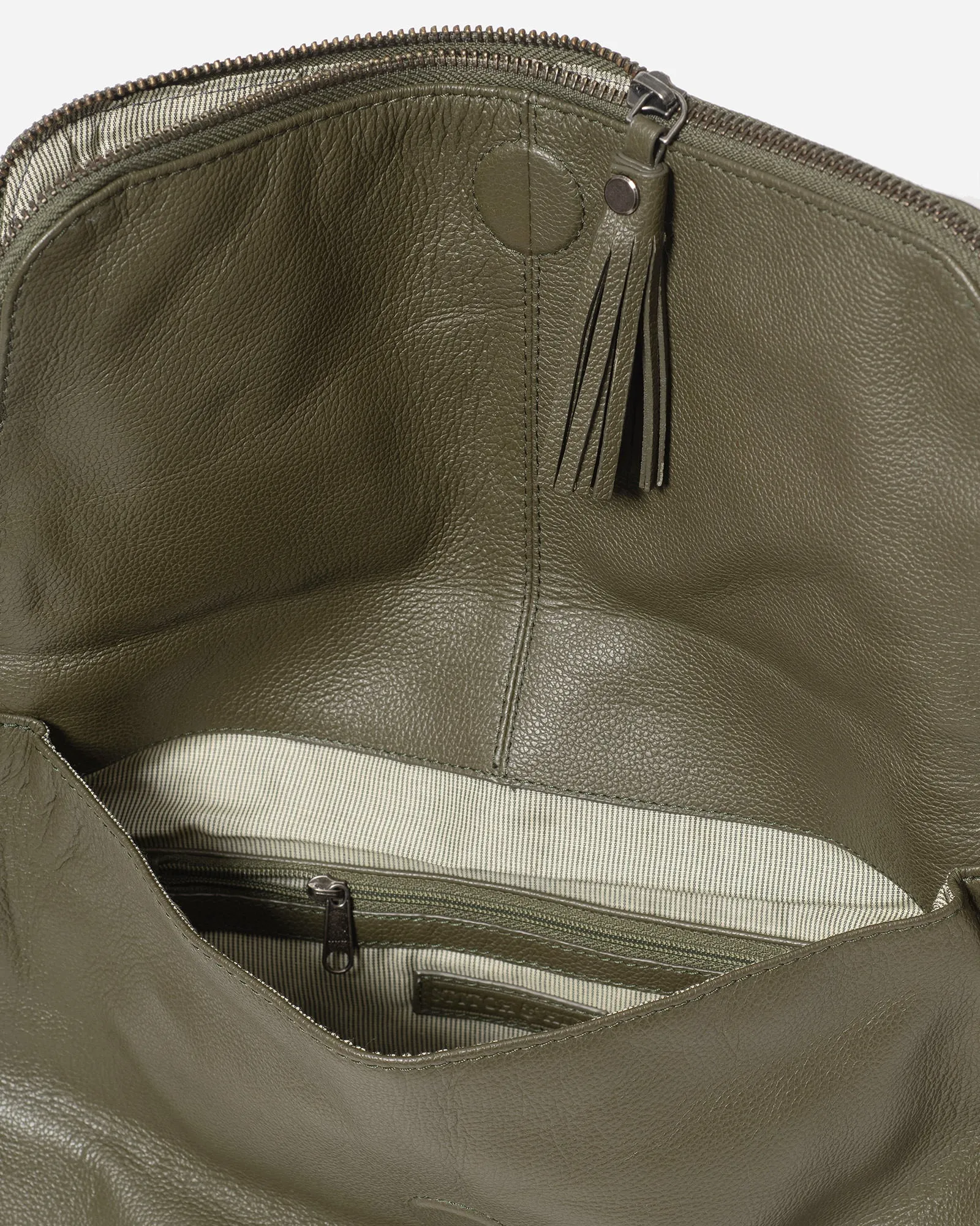 ALEXA SATCHEL BAG | OLIVE