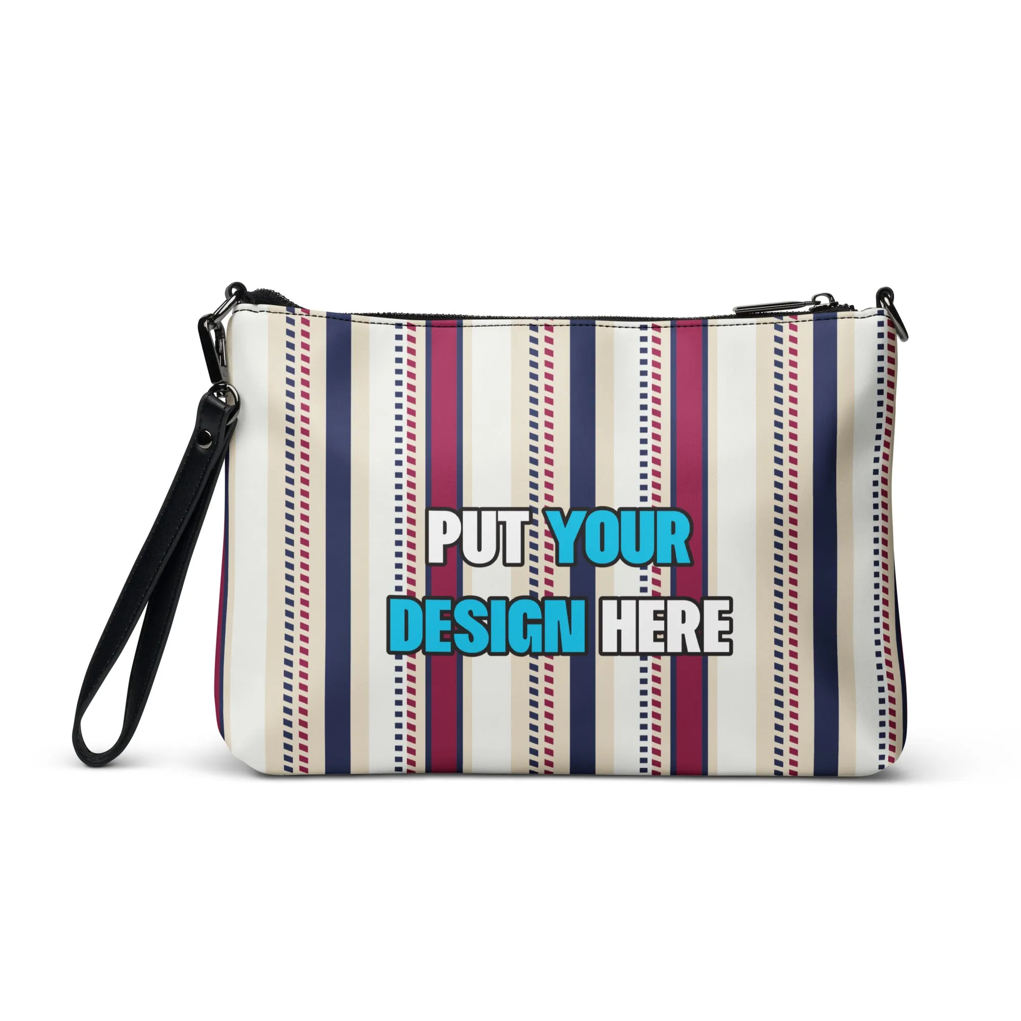 All-Over Print Crossbody Bag - put your design here