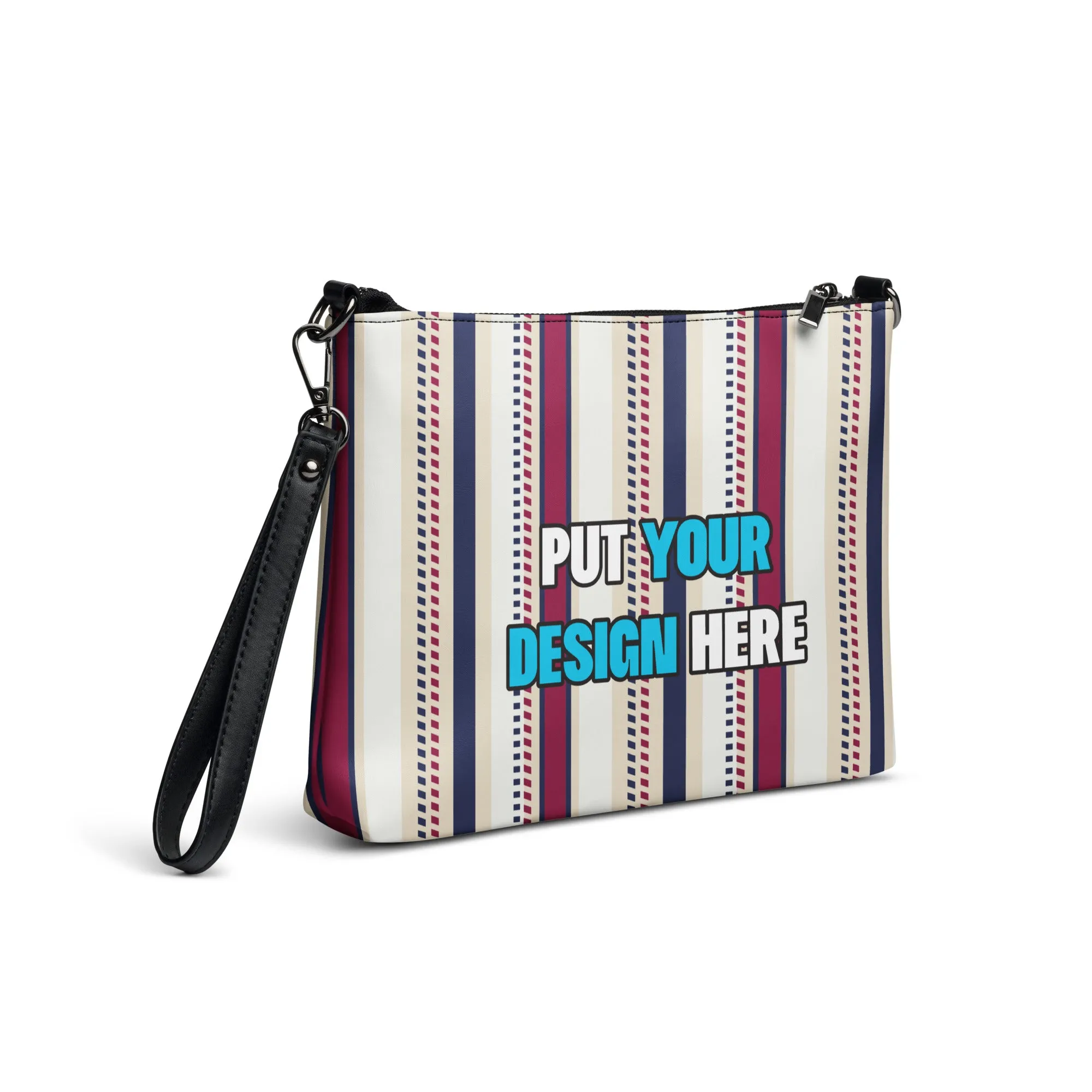 All-Over Print Crossbody Bag - put your design here