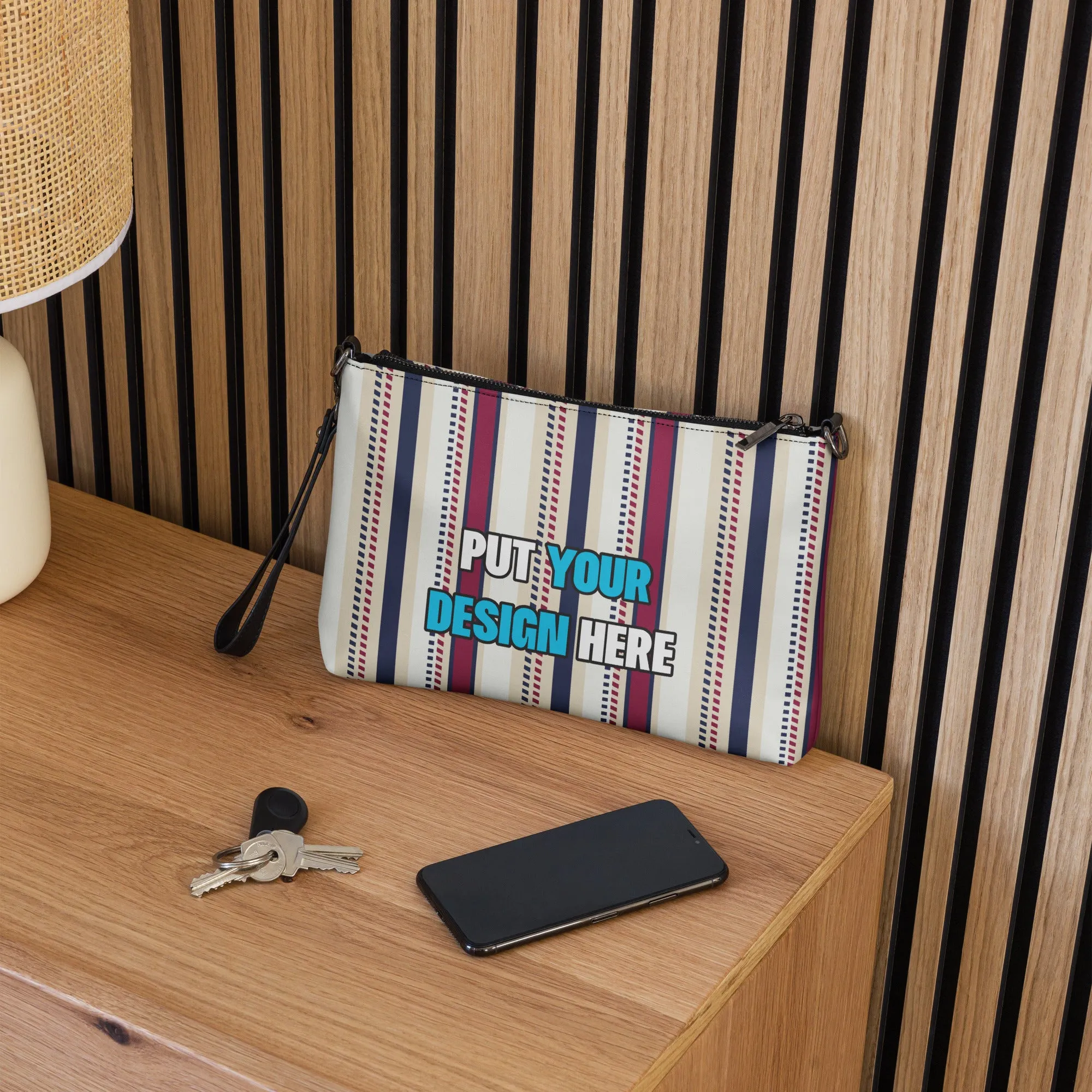 All-Over Print Crossbody Bag - put your design here