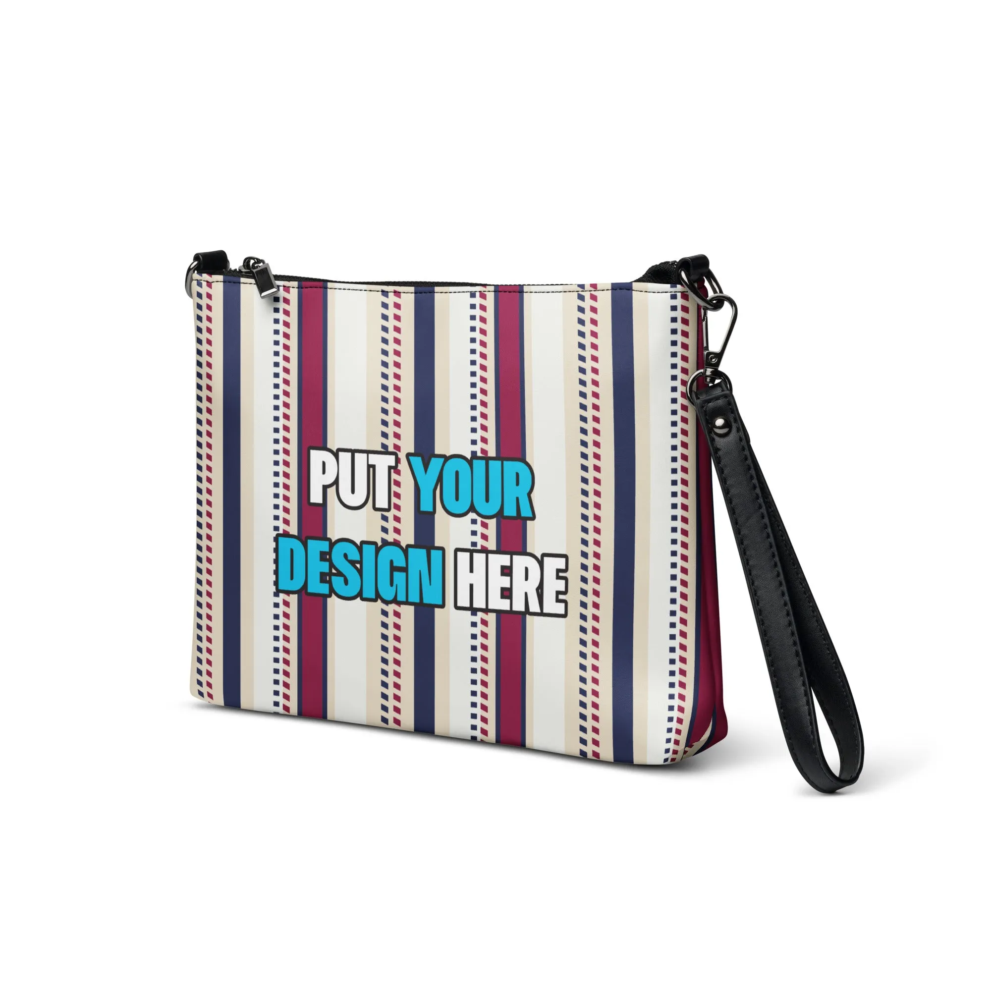 All-Over Print Crossbody Bag - put your design here