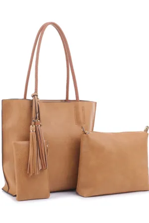 Amanda 3 Piece Tote Set