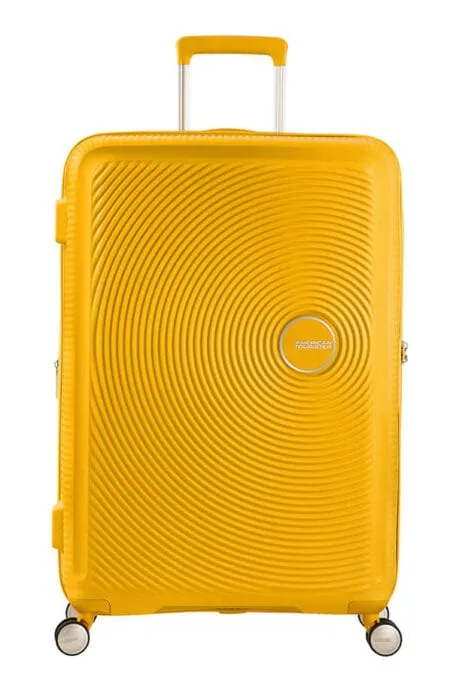 American Tourister Soundbox 4 Wheel Cabin Luggage Spinner Expandable Suitcase 55 cm