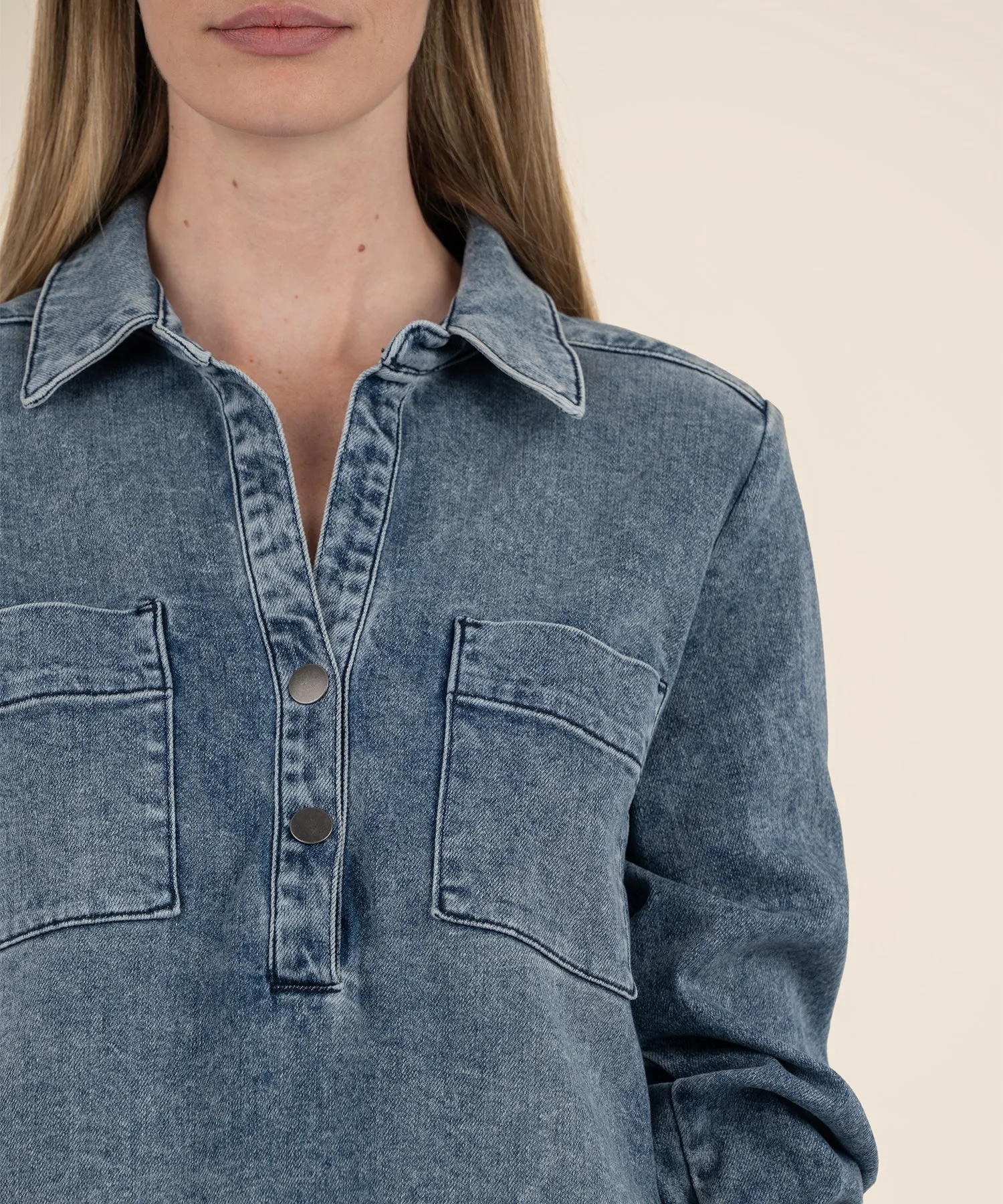 Anika Denim Dress