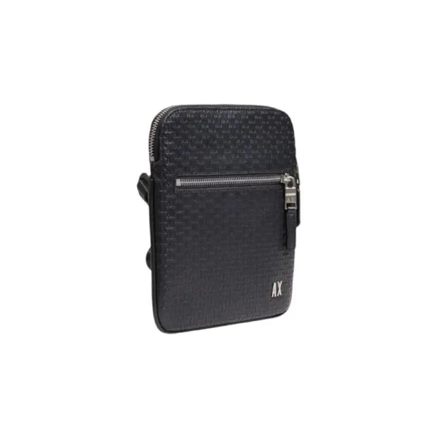 Armani Exchange Black Polyester Shoulder Bag for Men