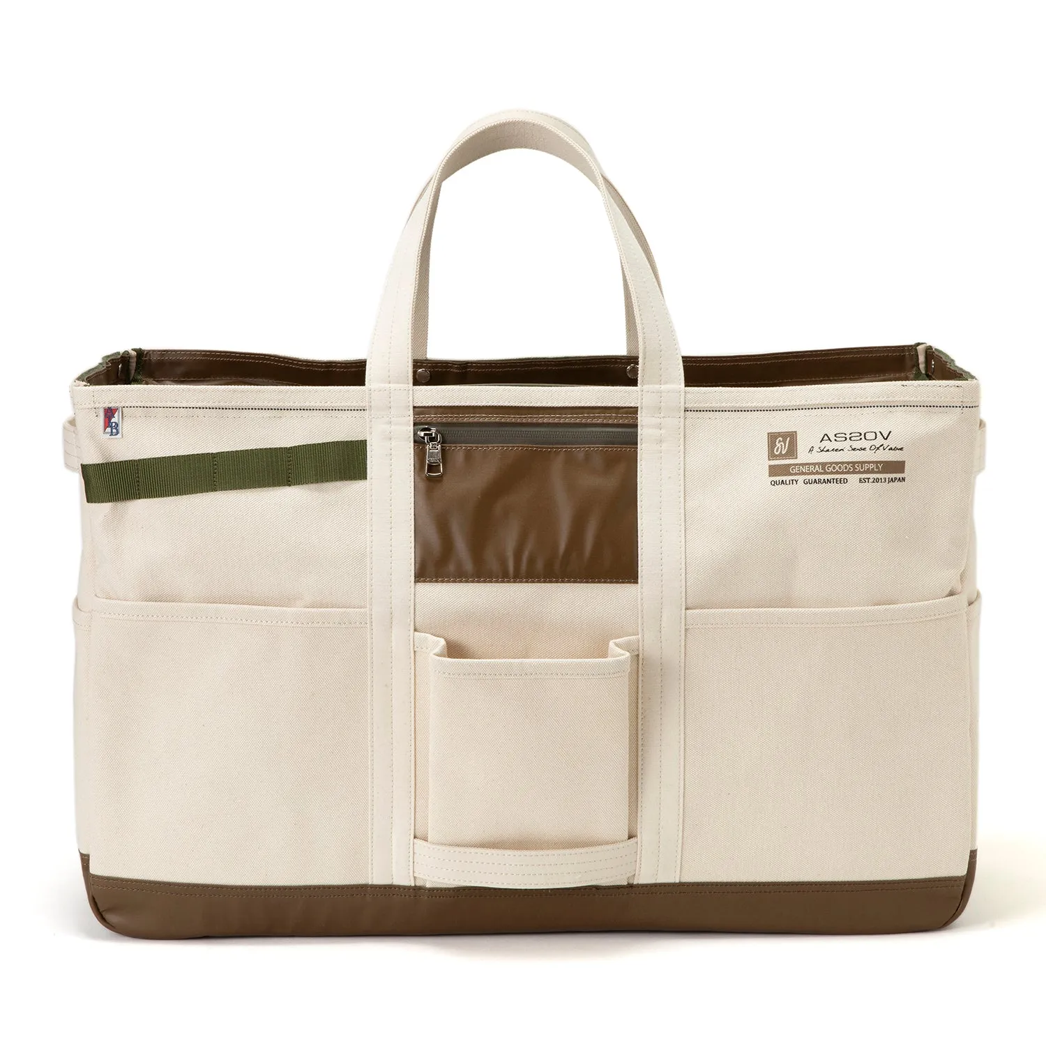 AS2OV | アッソブ　ALBERTON CANVAS TOTE L