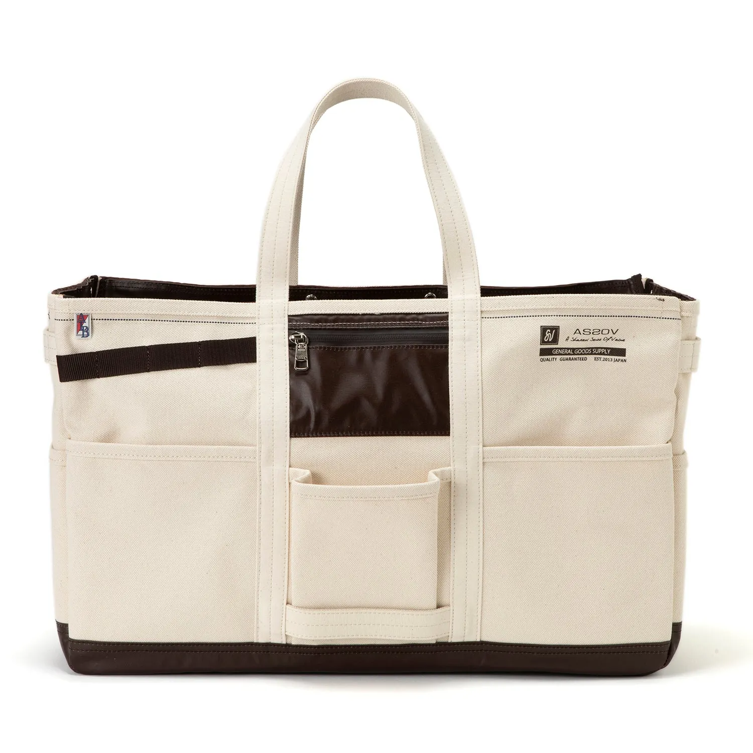 AS2OV | アッソブ　ALBERTON CANVAS TOTE M