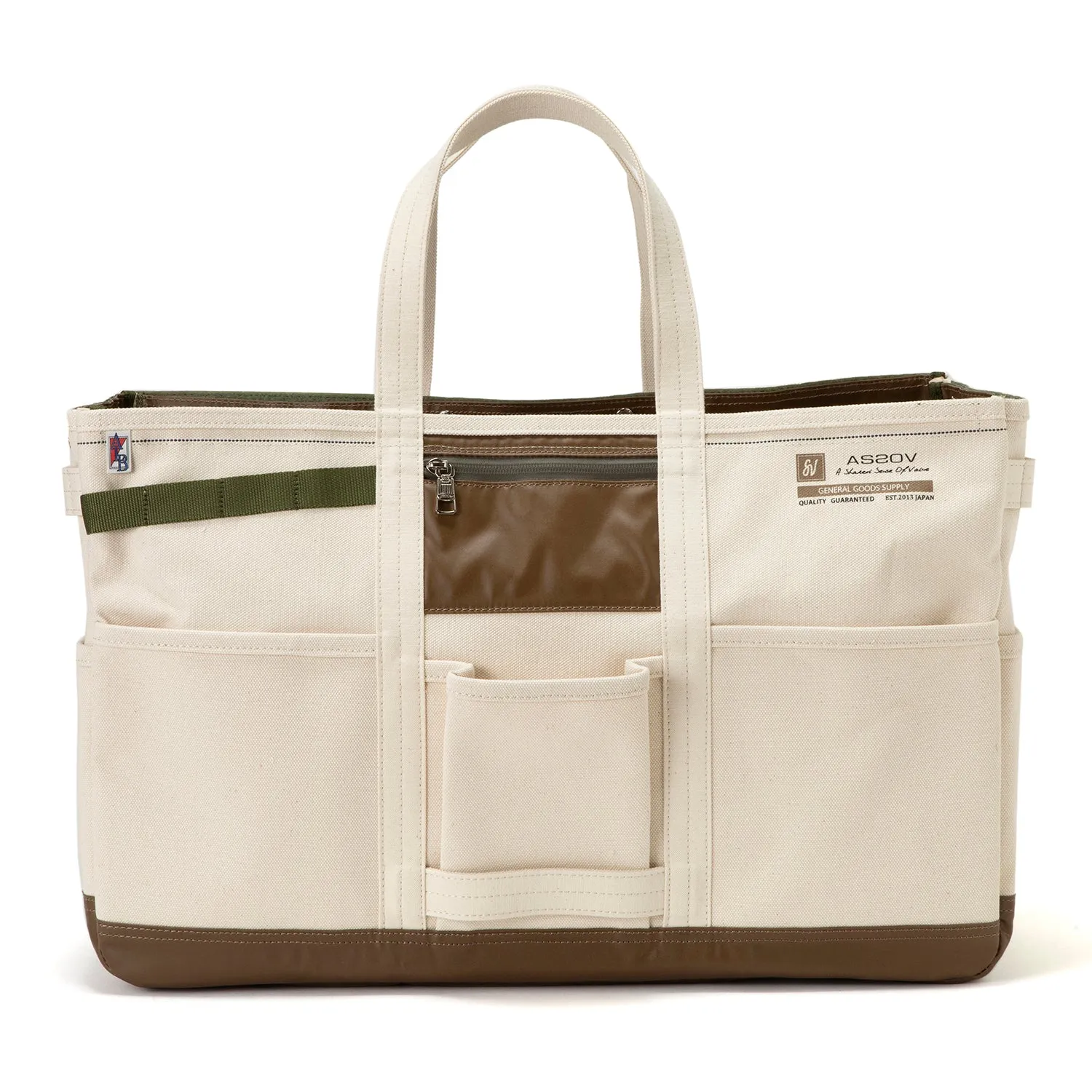 AS2OV | アッソブ　ALBERTON CANVAS TOTE M