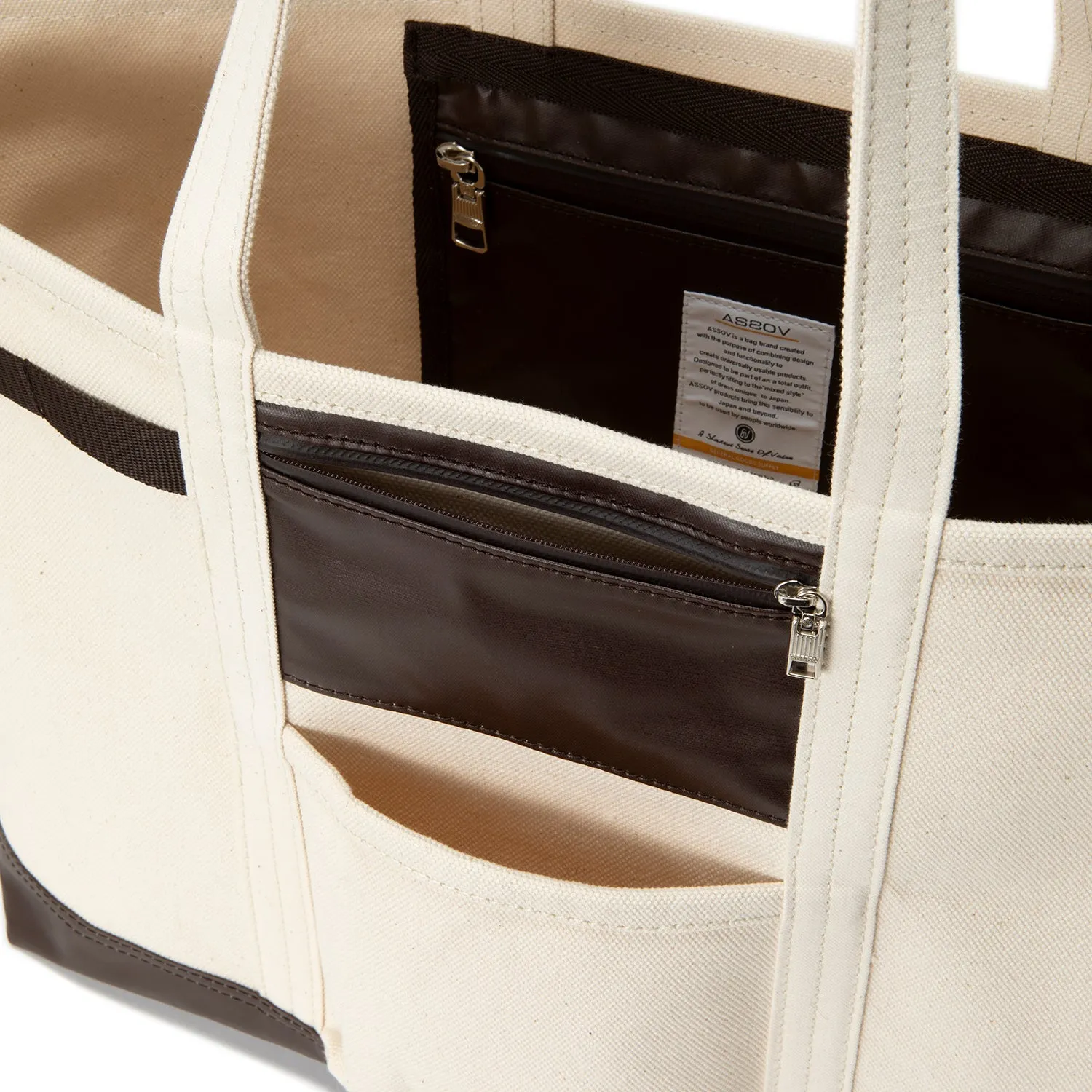 AS2OV | アッソブ　ALBERTON CANVAS TOTE S