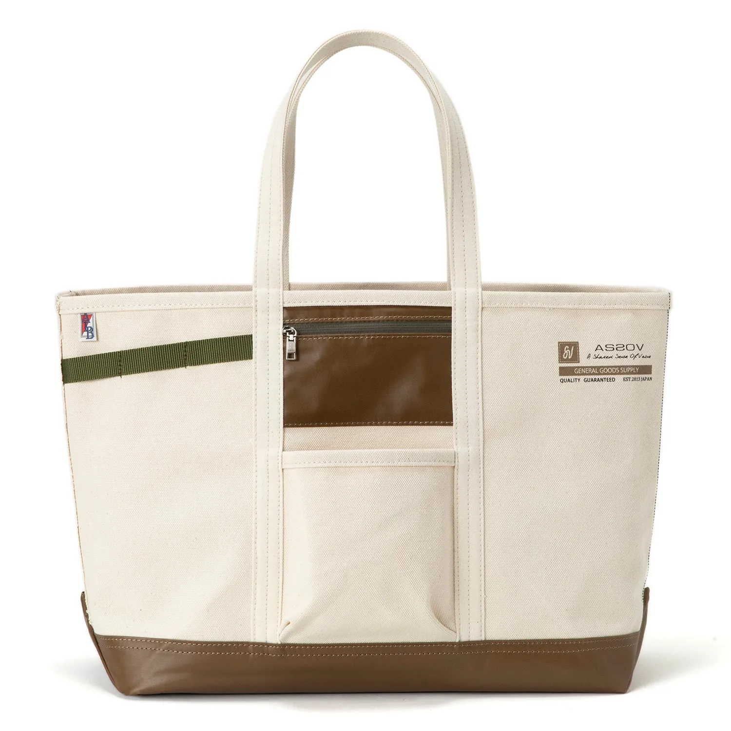 AS2OV | アッソブ　ALBERTON CANVAS TOTE S