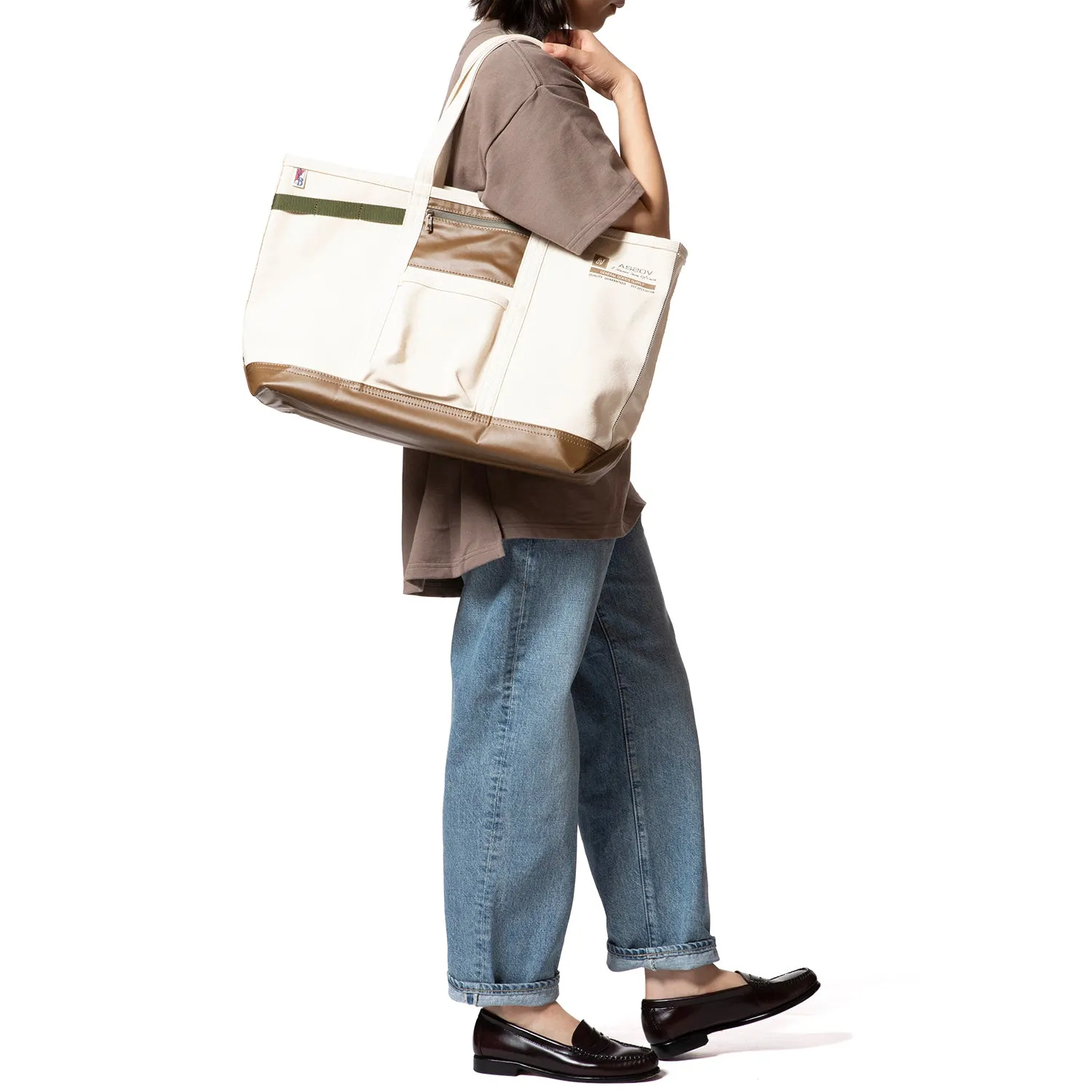 AS2OV | アッソブ　ALBERTON CANVAS TOTE S