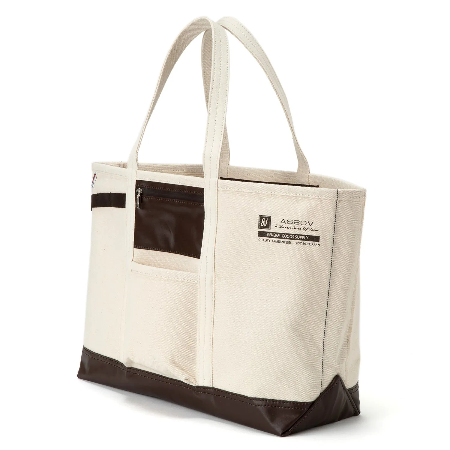 AS2OV | アッソブ　ALBERTON CANVAS TOTE S