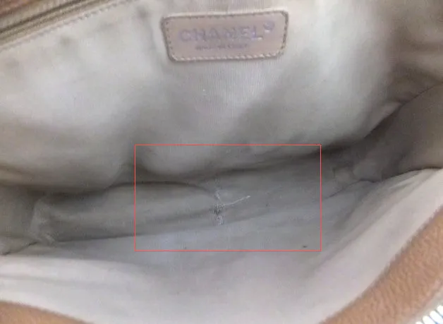 Authentic Chanel Caviar Tan Grand Shopper Tote (GST)
