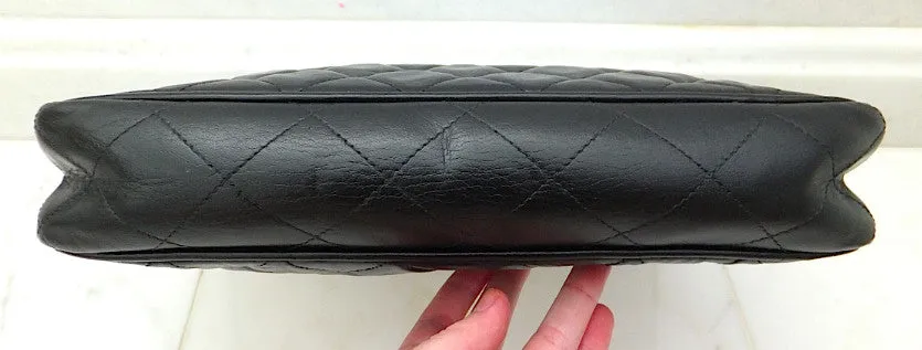 Authentic Chanel Vintage Black & White Tote