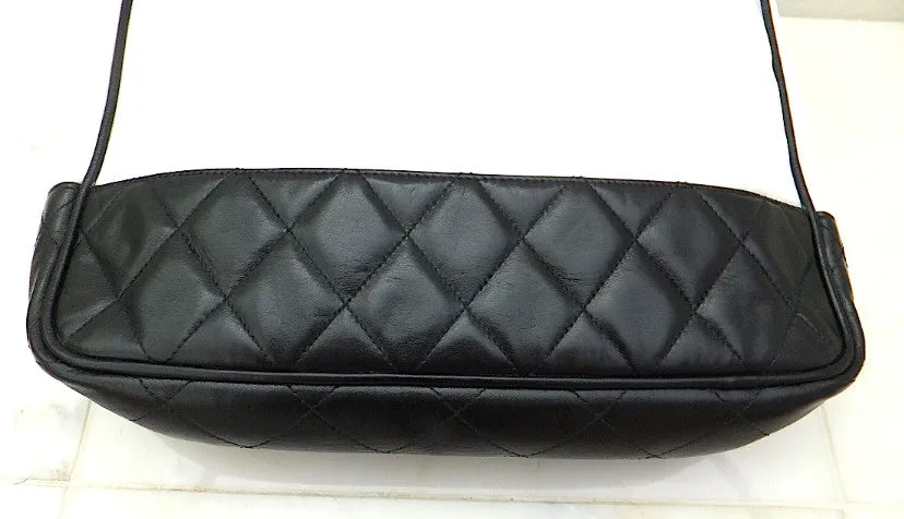 Authentic Chanel Vintage Black & White Tote