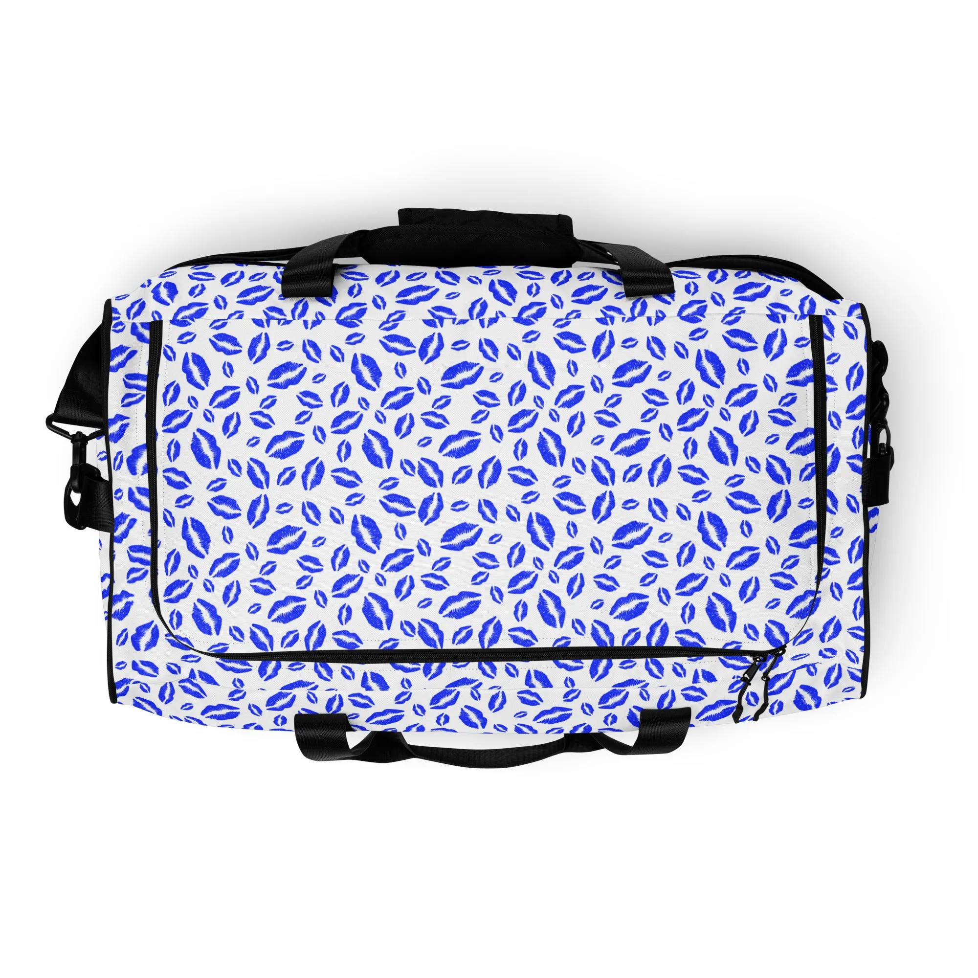 Bae Azz Signature Kissy Duffle Bag Blue