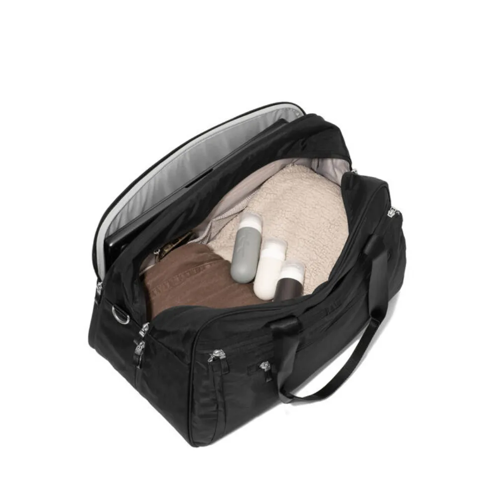 Baggallini Weekender Expandable Duffel Black (Women's)