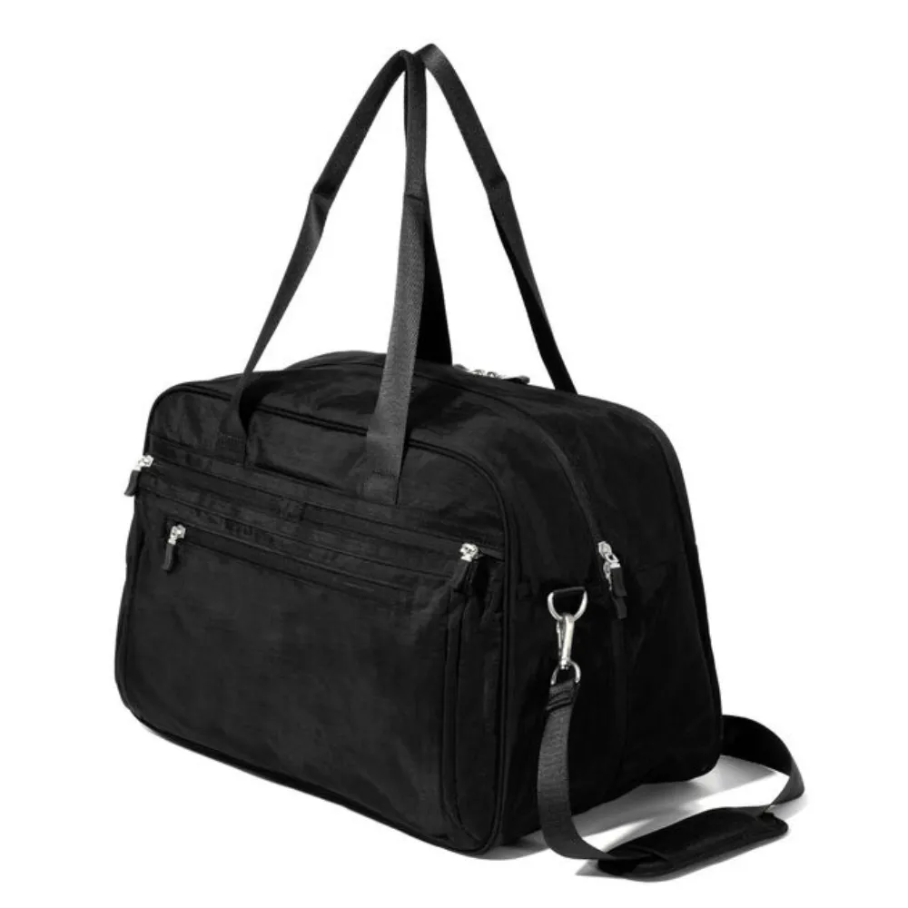 Baggallini Weekender Expandable Duffel Black (Women's)