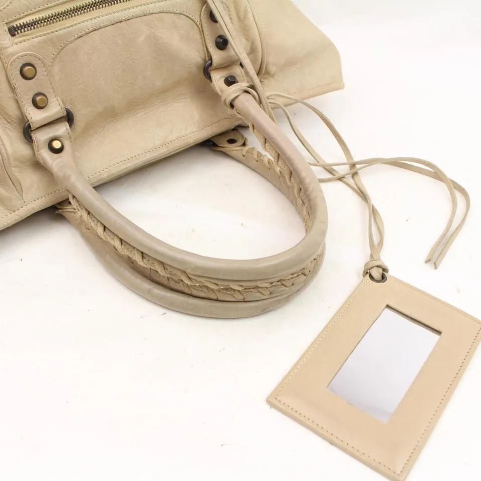 Balenciaga Beige THE SUNDAY Tote 152936
