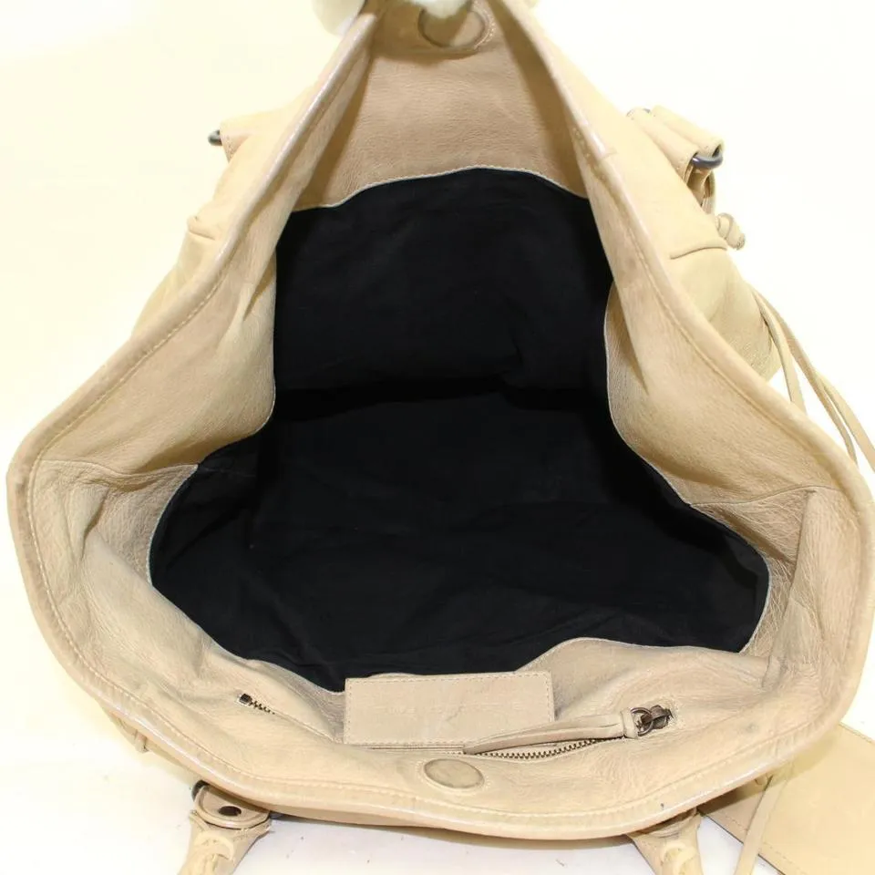 Balenciaga Beige THE SUNDAY Tote 152936
