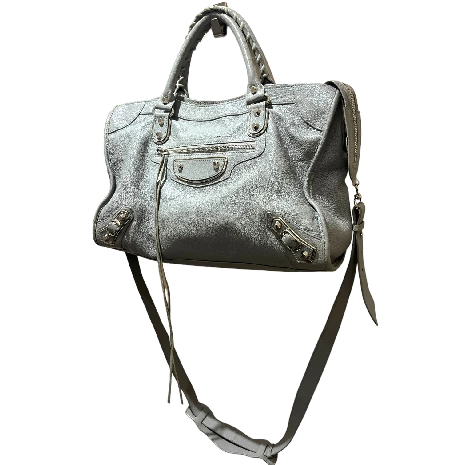 Balenciaga Grey 'City' Bag