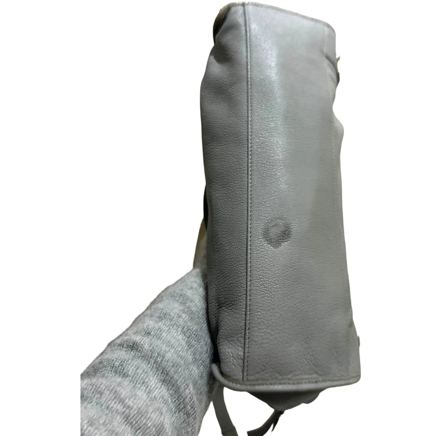 Balenciaga Grey 'City' Bag
