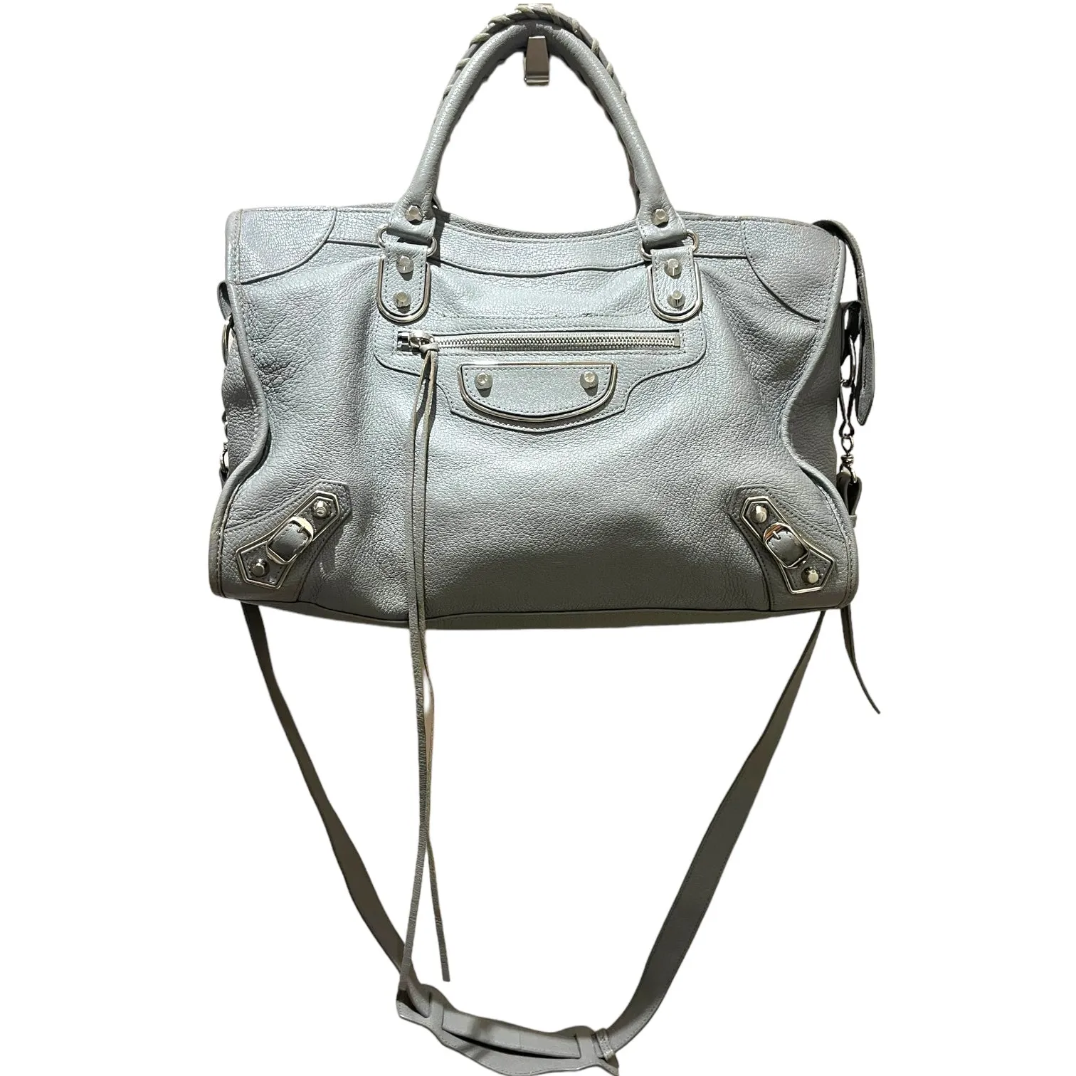 Balenciaga Grey 'City' Bag