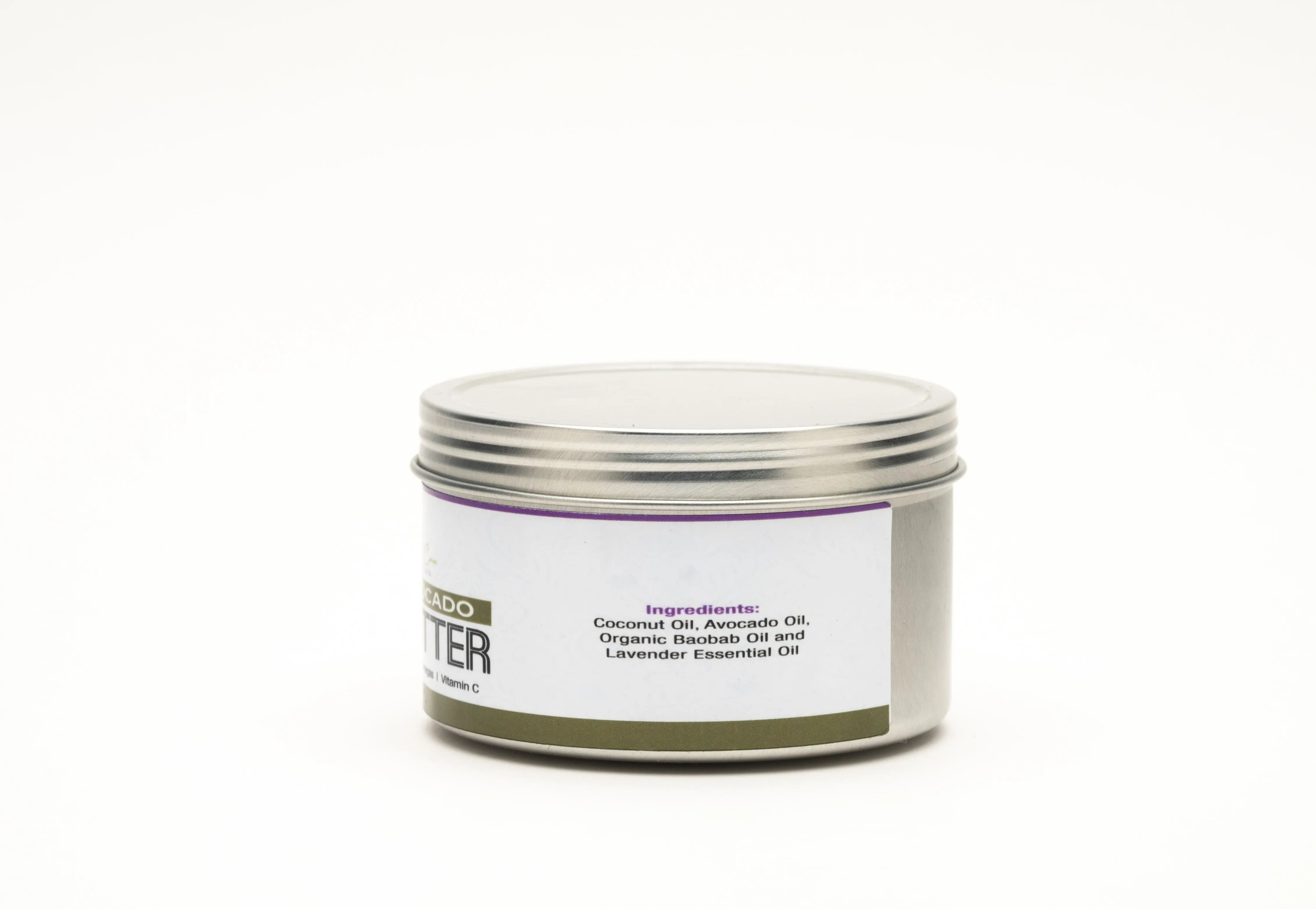 Baobab and Avocado Body Butter with Omegas 3,6 & 9