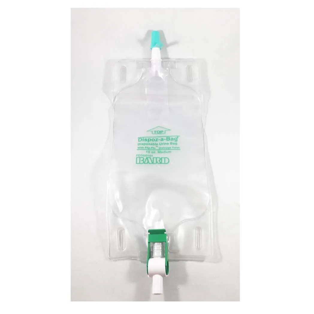 Bard Leg Bag with FLIP-FLO™ Valve without Leg Straps