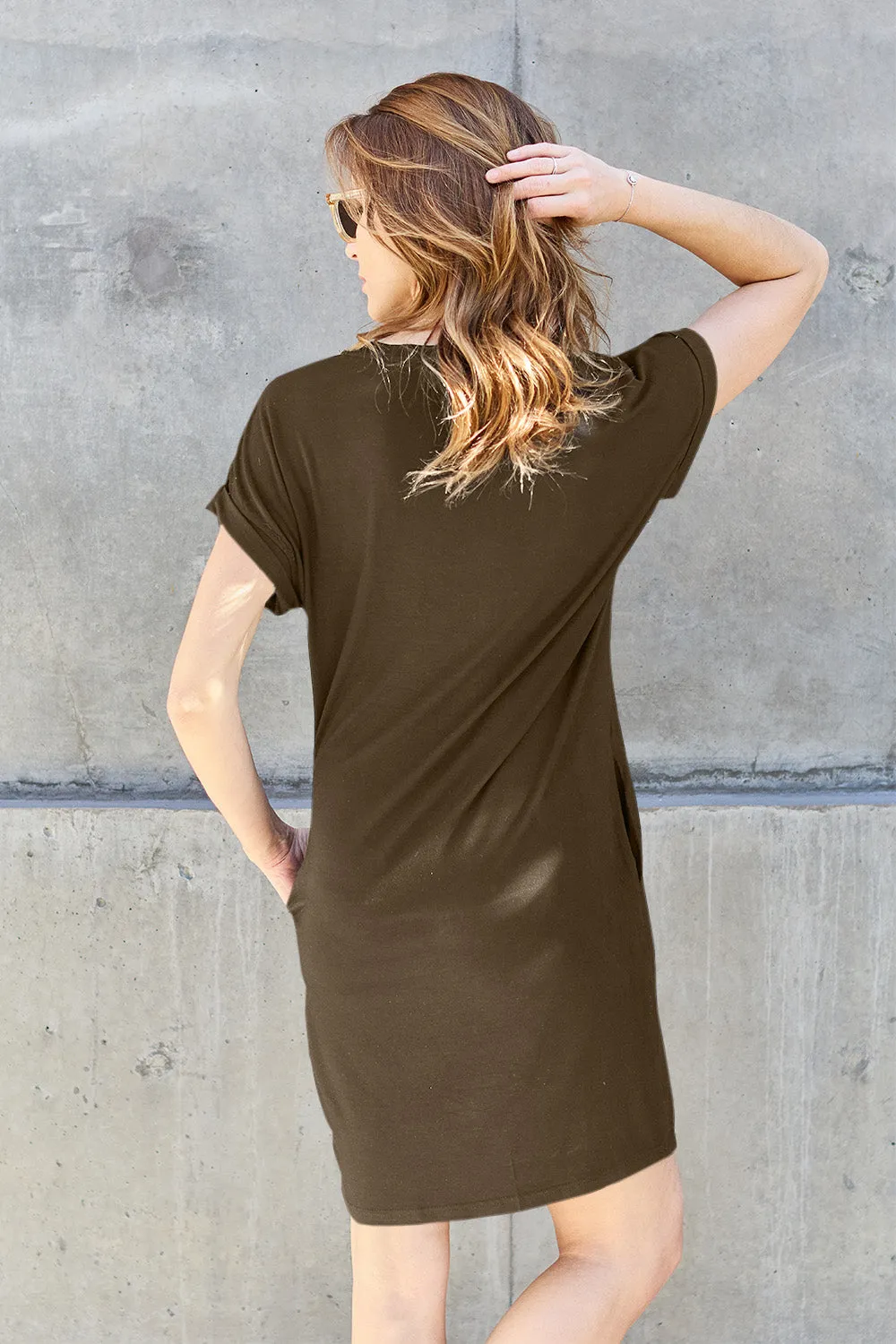 Basic Bae Dress with Pockets