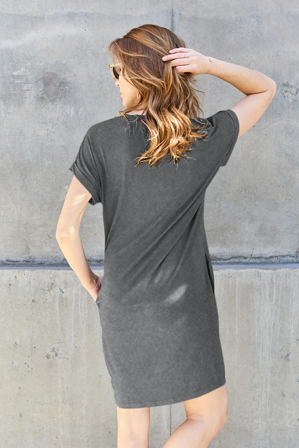 Basic Bae Dress with Pockets
