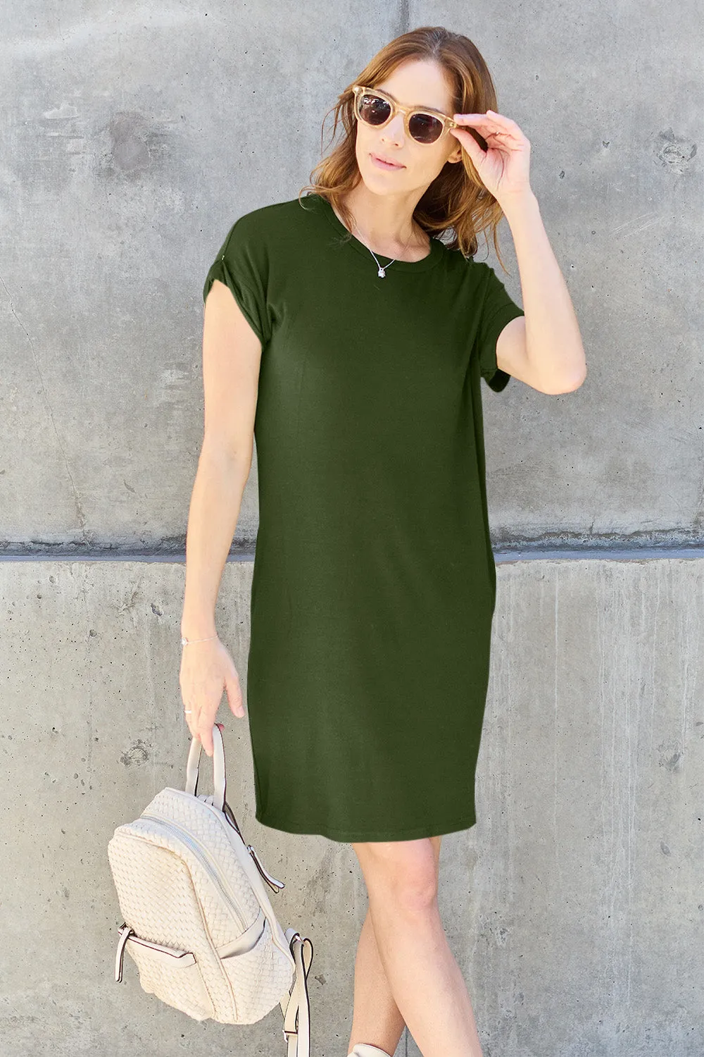 Basic Bae Dress with Pockets