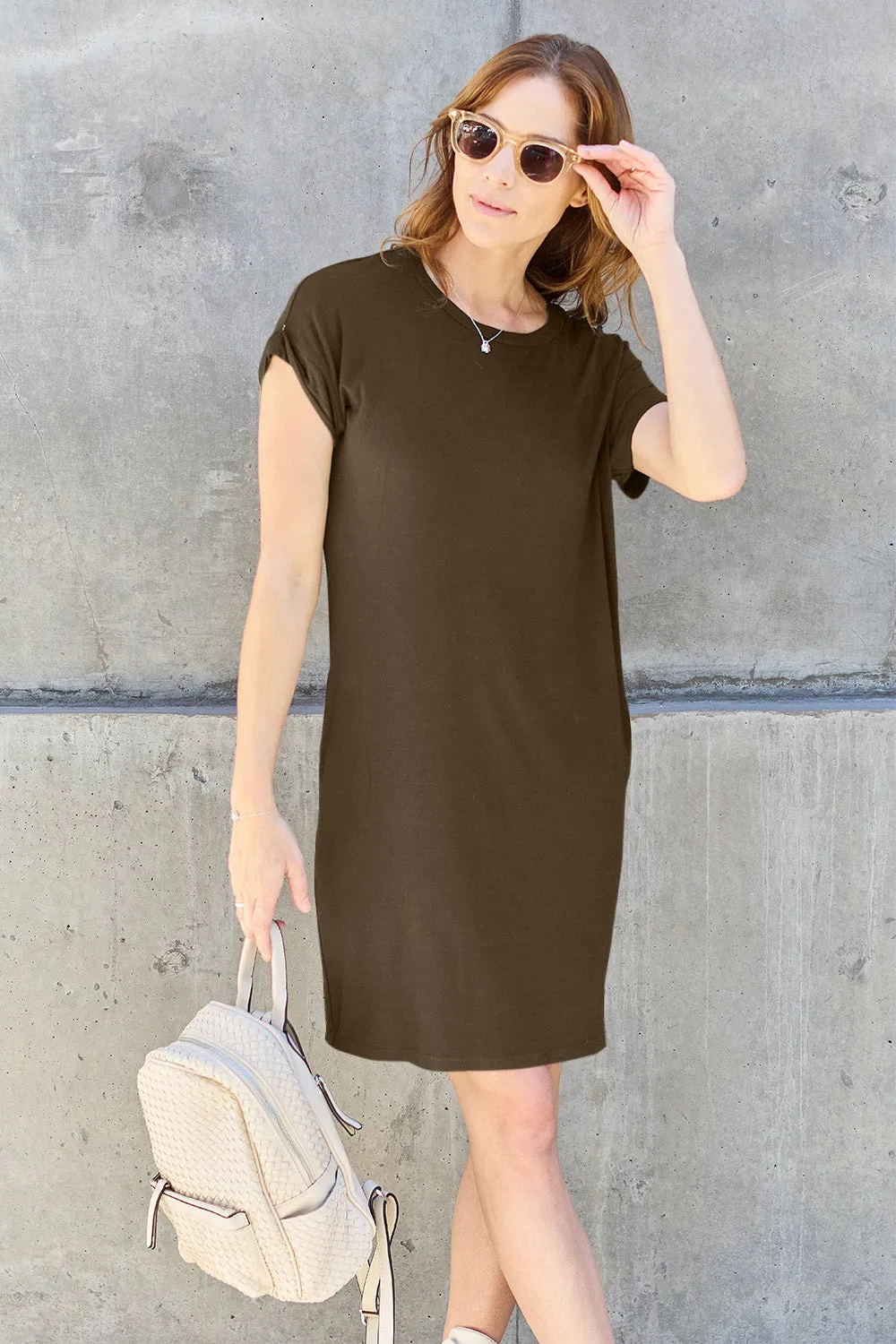 Basic Bae Dress with Pockets