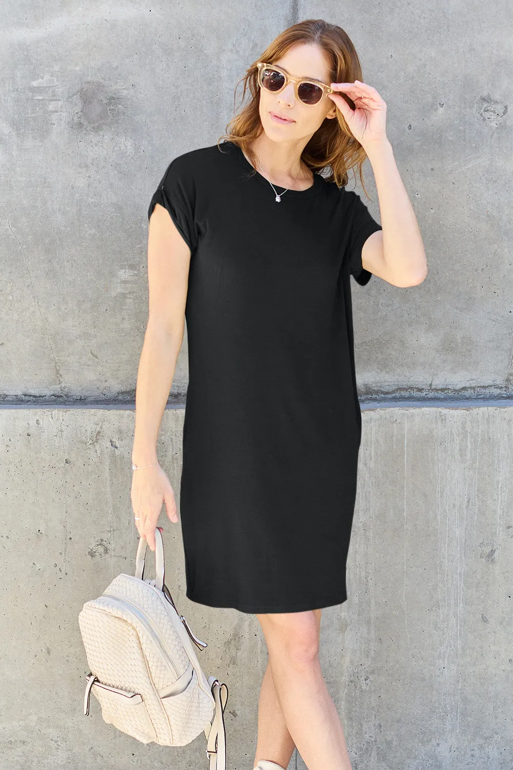 Basic Bae Dress with Pockets