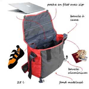 Bee Bag, schoudertas voor boulderen