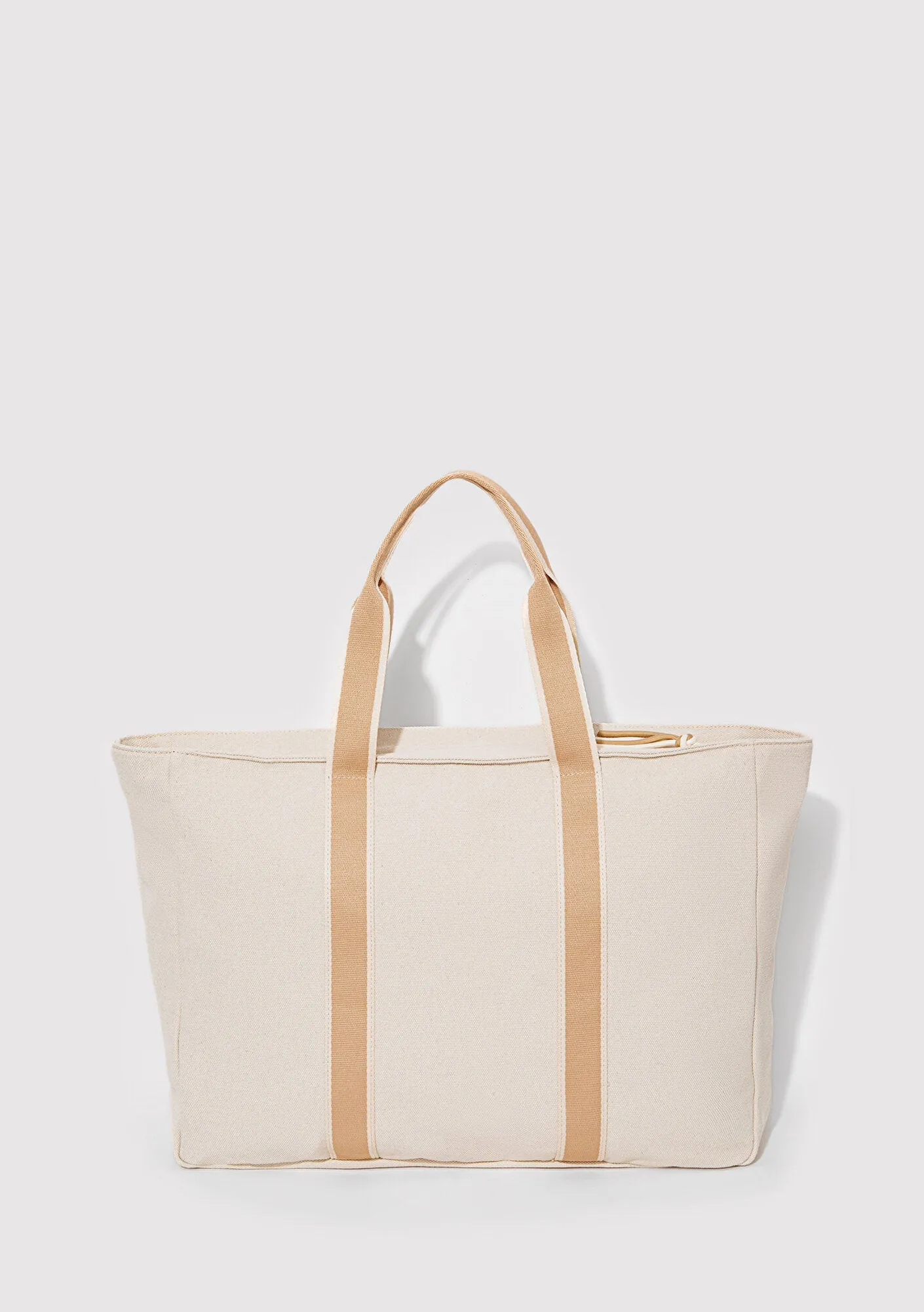 Beige Detailed Ecru Shoulder Bag