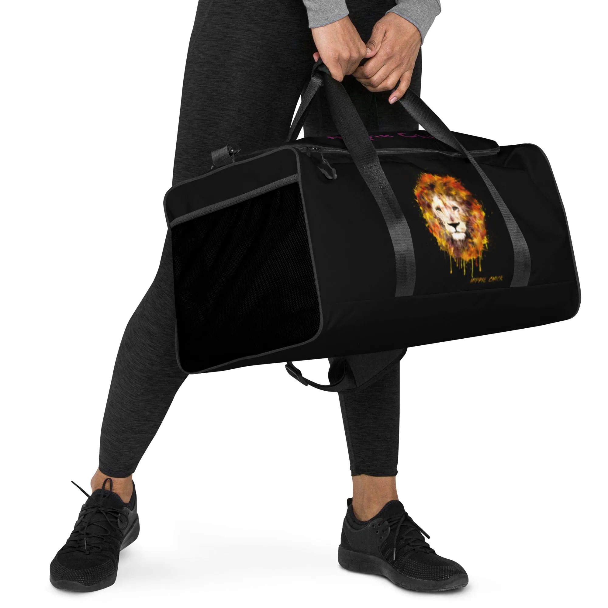 Black Duffle Bag - OG Hippie Chick