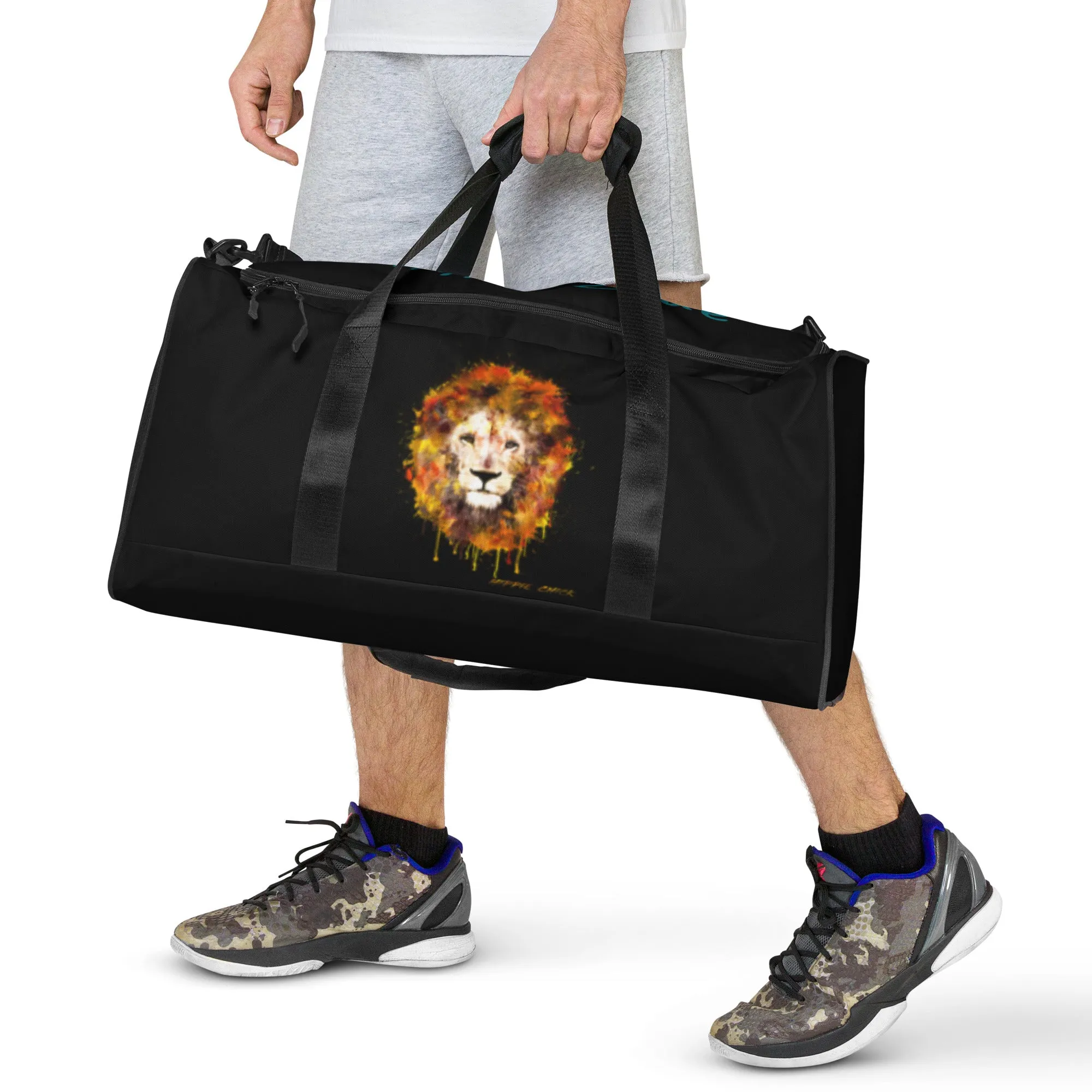 Black Duffle Bag - OG Hippie Dude