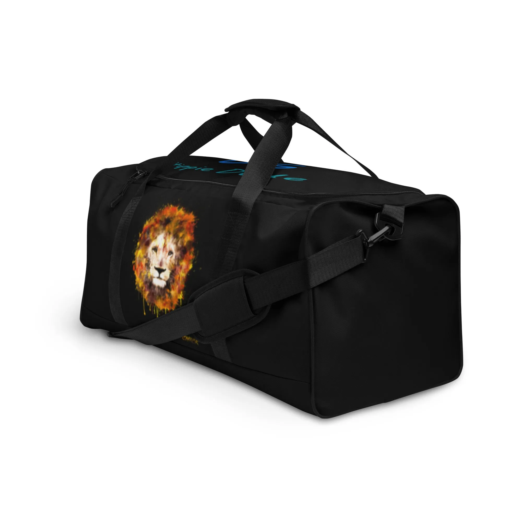 Black Duffle Bag - OG Hippie Dude