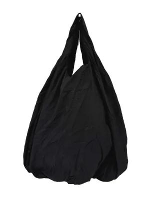 Black Lightweight Large Shoulder Bag