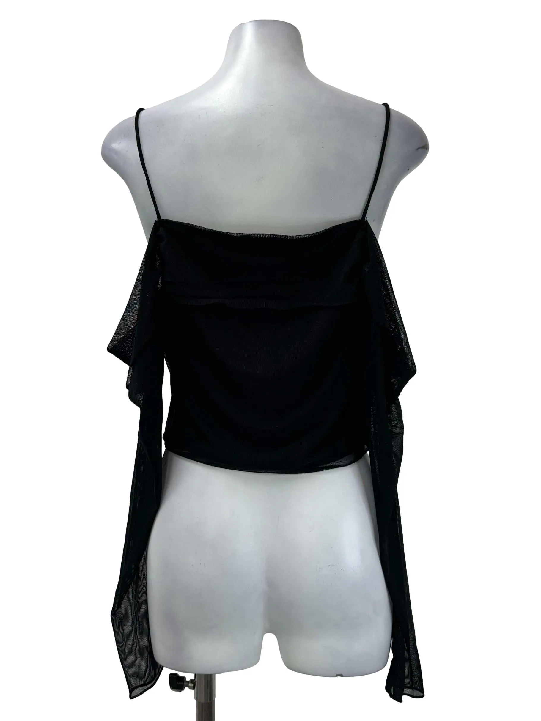Black Off Shoulder Blouse