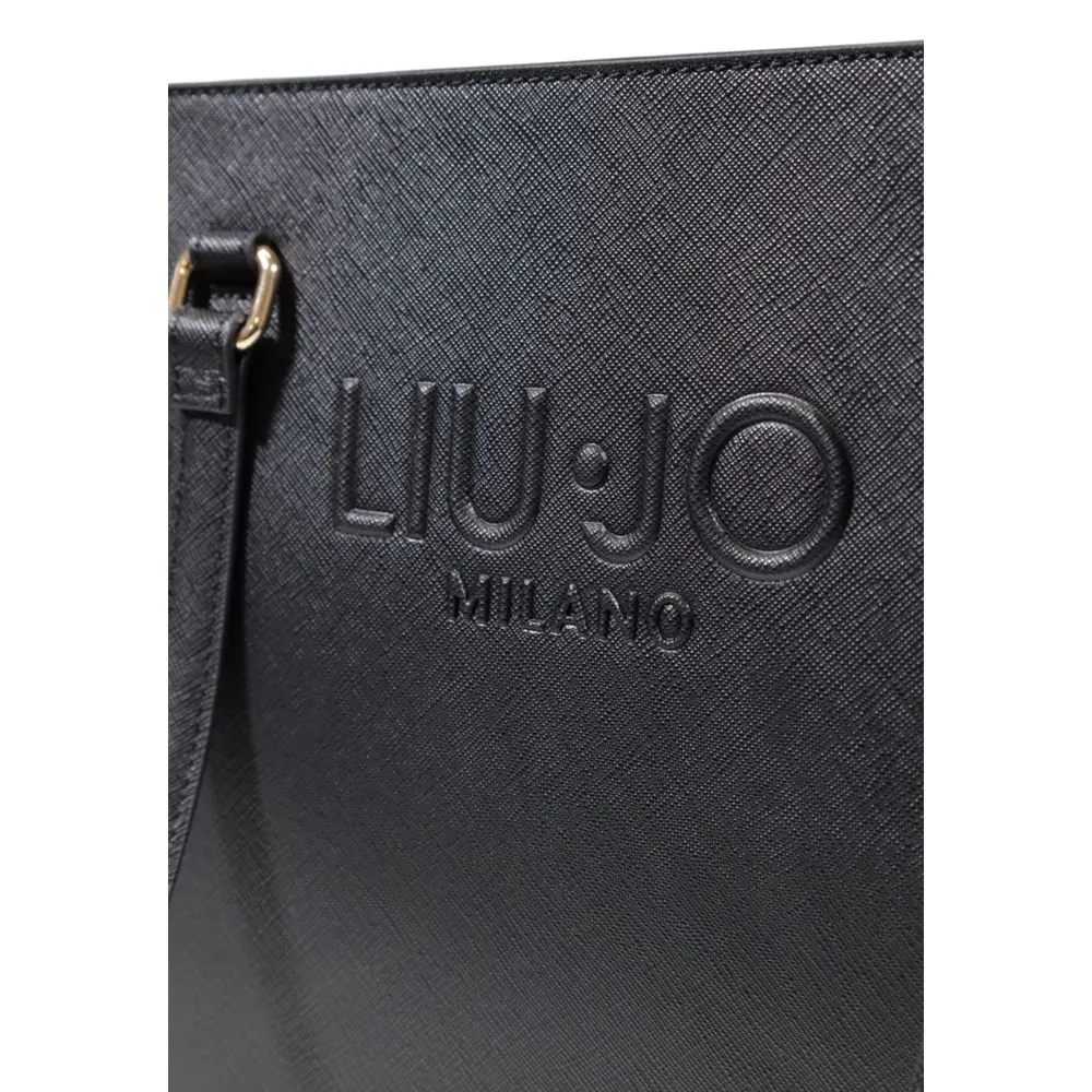 Black Polyethylene Handbag