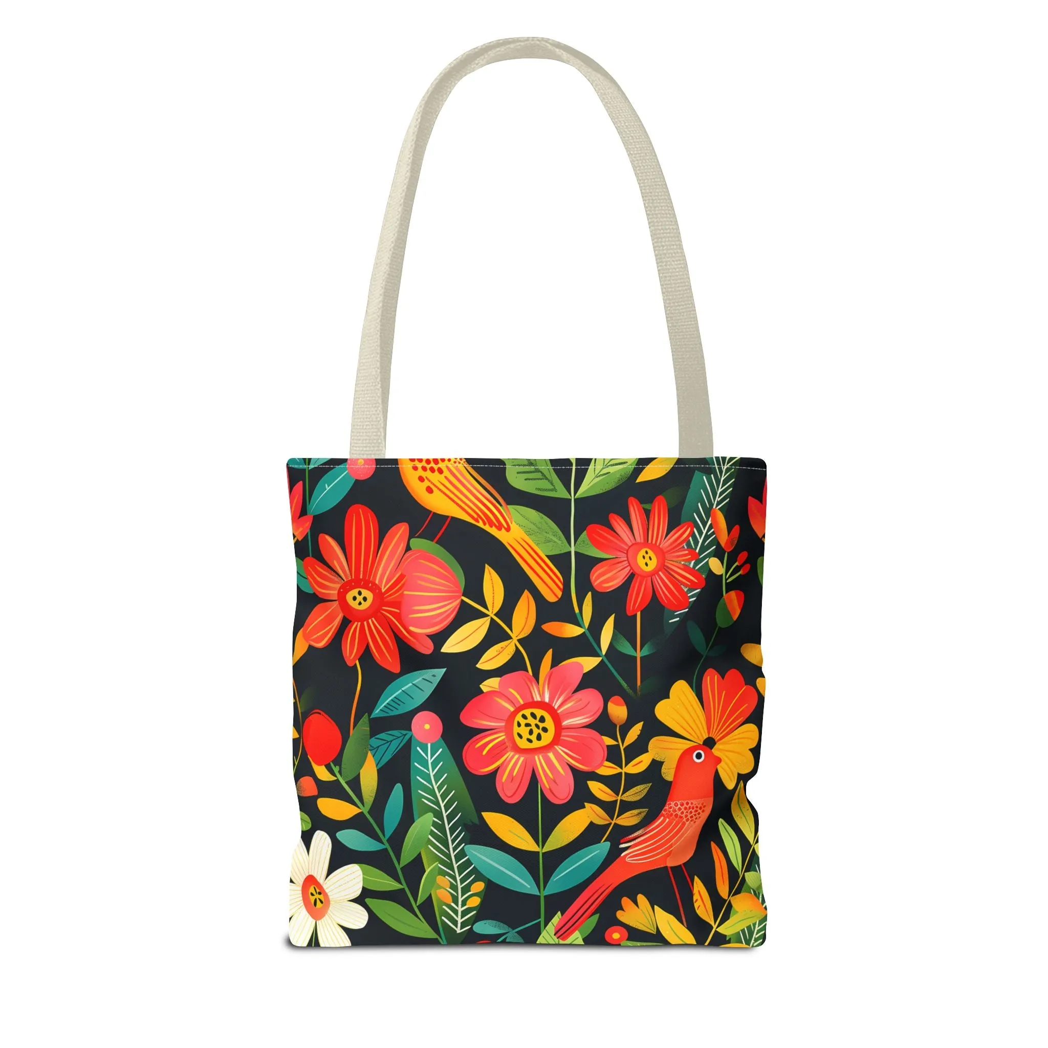 Blooming Bird Wonderland Tote Bag - Fly into Fun with Blooming Bird Wonderland! Available in 3 sizes.